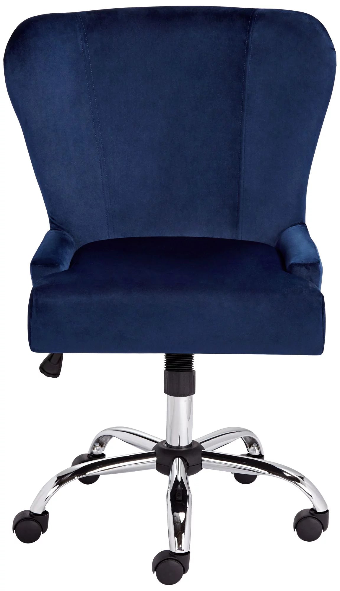 Blue Fabric Adjustable Office Chair F577