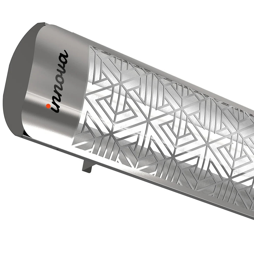 Electric Infrared Dual Element Heater Stainless Steel D31179