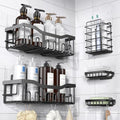 5 Pack Rustproof Stainless Steel Adhesive Shower Caddy R685