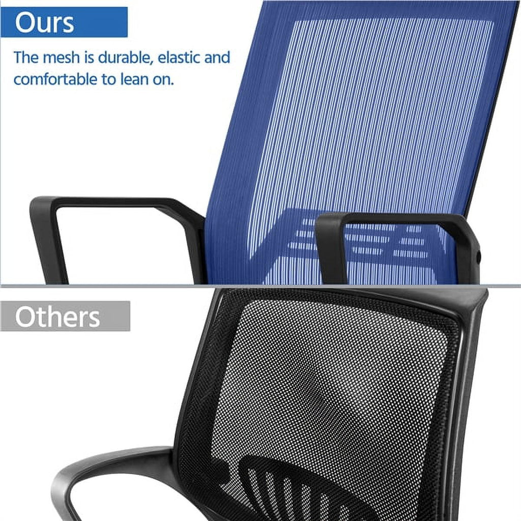 Blue Mesh Ergonomic Office Chair U20370