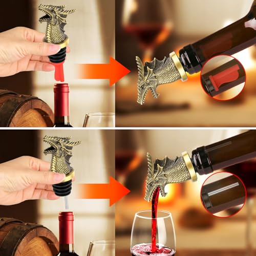 2-In-1 Wine Bottle Pourer and Stopper X671