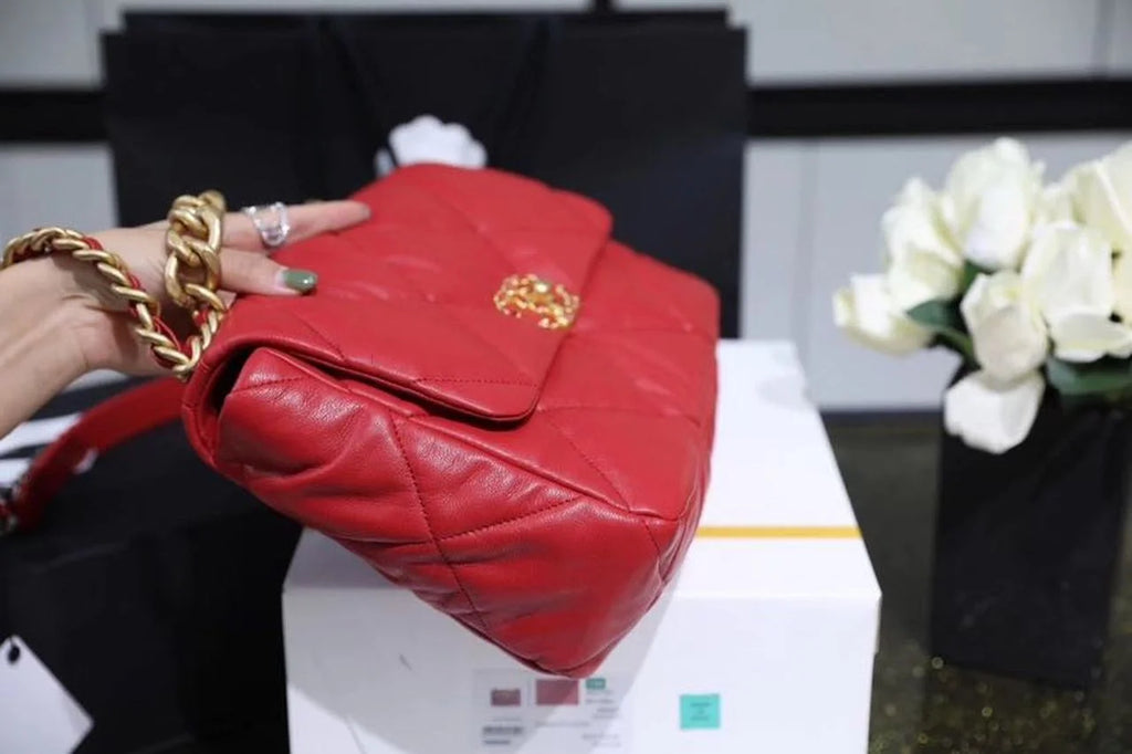 Red 26cm Handbag S423