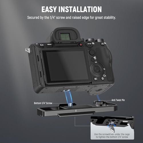 Aluminum Camera Cage with Arca Type QR Base N511