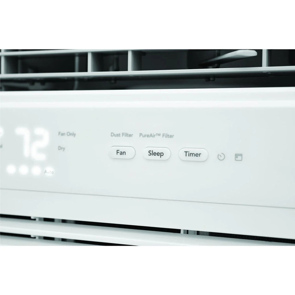 12,000 BTU Smart Window Air Conditioner with Wi-Fi and Remote in White P4006
