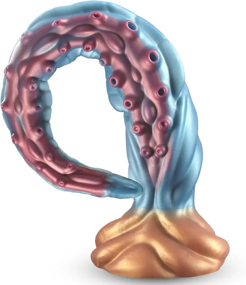 19.5 inch Silicone Tentacle Dildo with Suction Cup R136