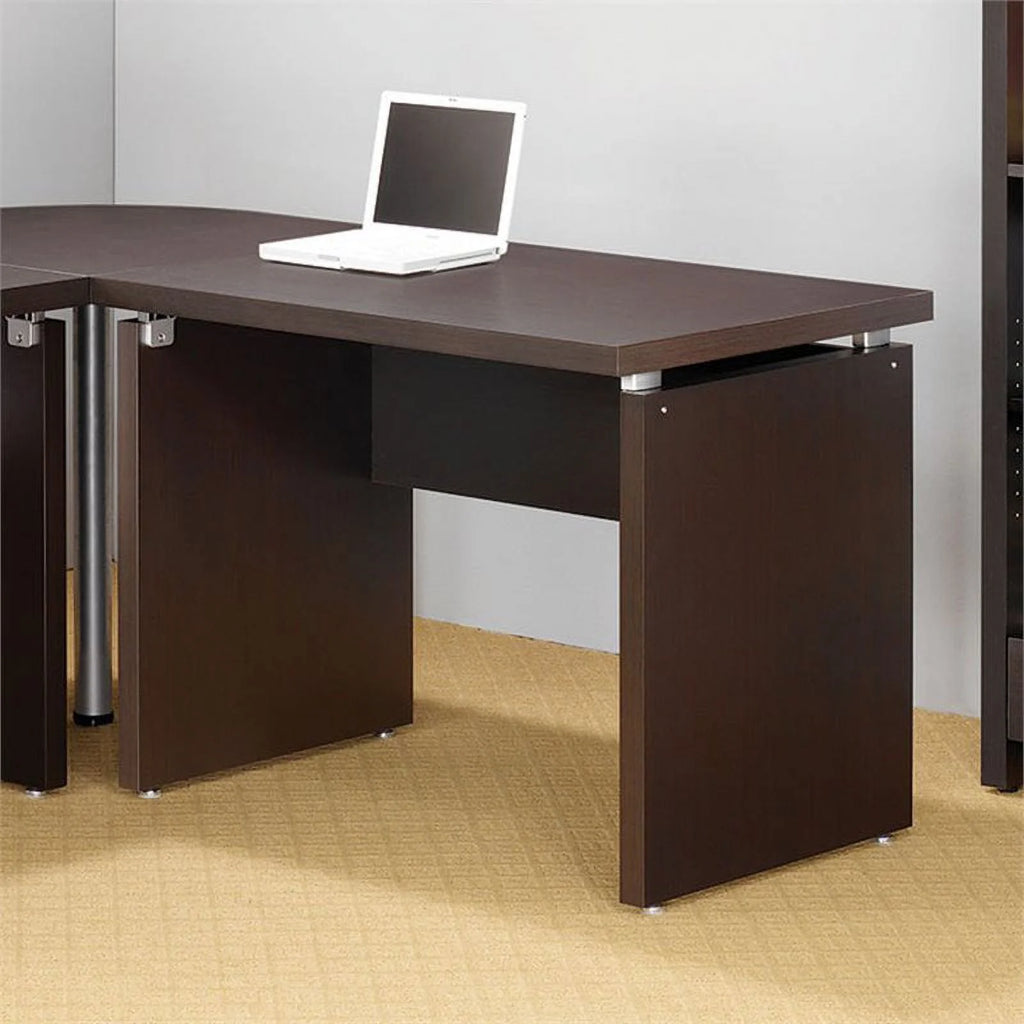 4-Piece Desk Bookcase Office Chair and Mobile File Cabinet Set Y544919