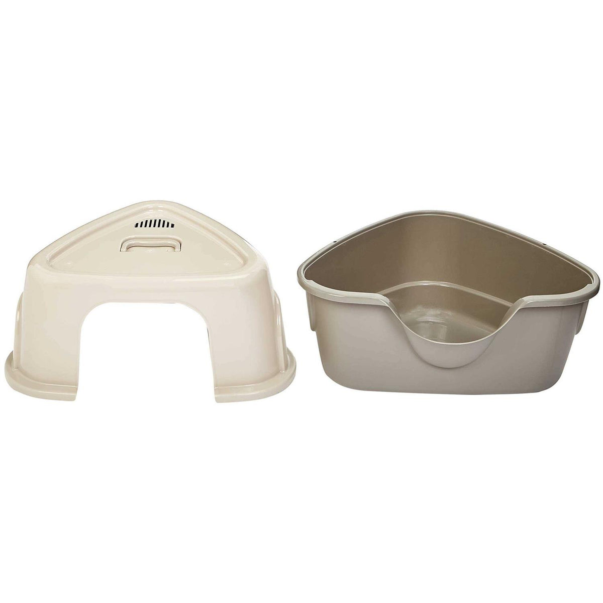 Hooded Corner Cat Litter Box L67262