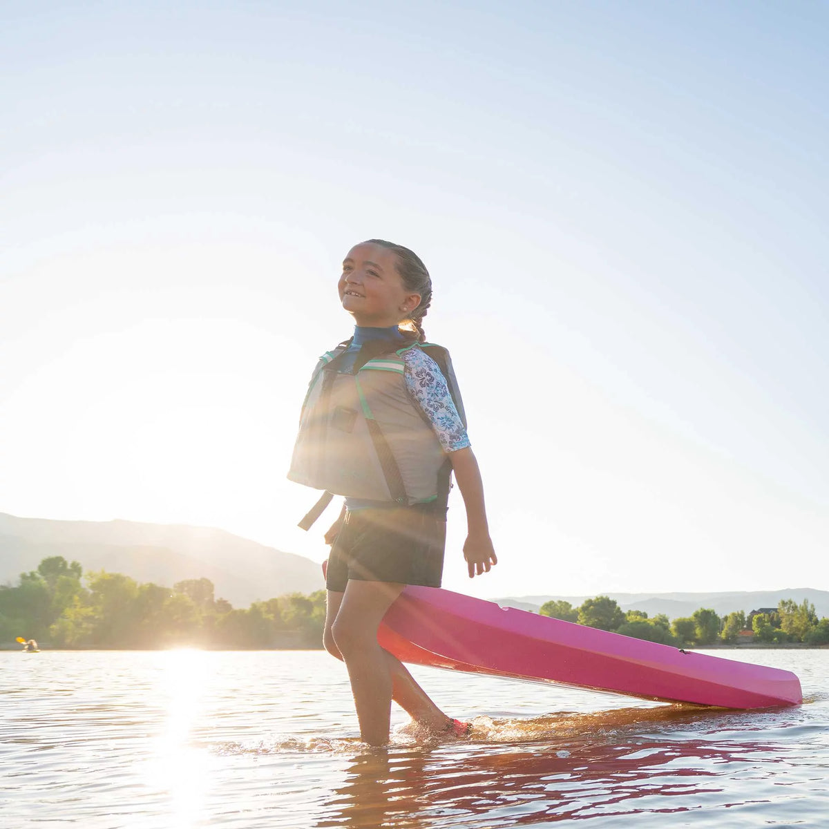 6 ft Youth Kayak Pink M232378