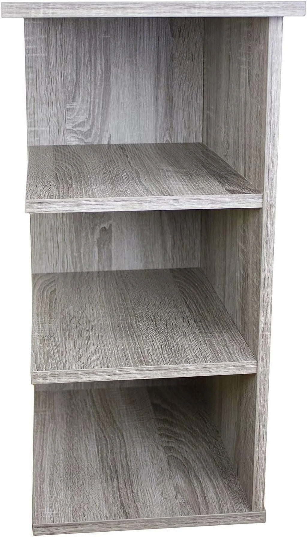 Rustic Grey Oak Chairside End Table B796