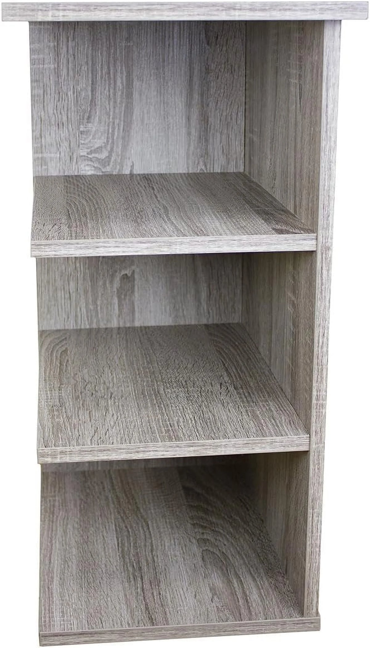 Rustic Grey Oak Chairside End Table B796