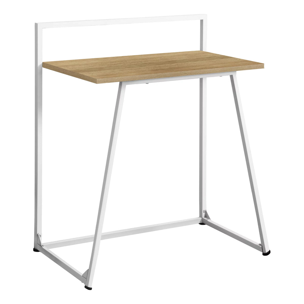 Small Wood-Look Metal Computer Desk I330
