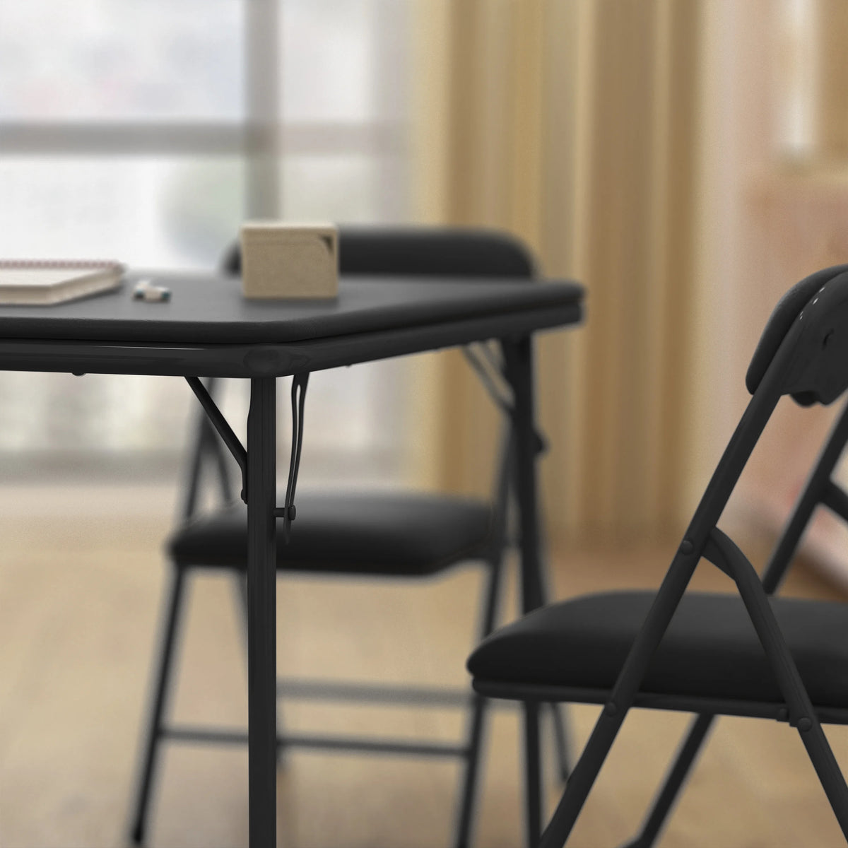 5 Piece Kid's Folding Table and Chairs Set Q73838
