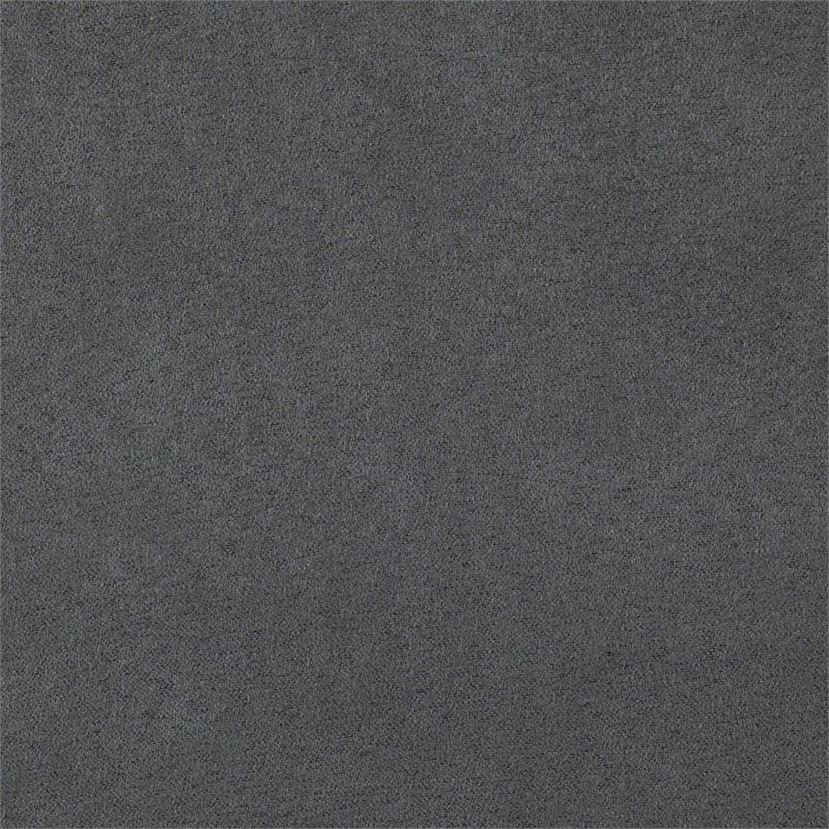 Dark Grey Upholstered Storage Ottoman L482