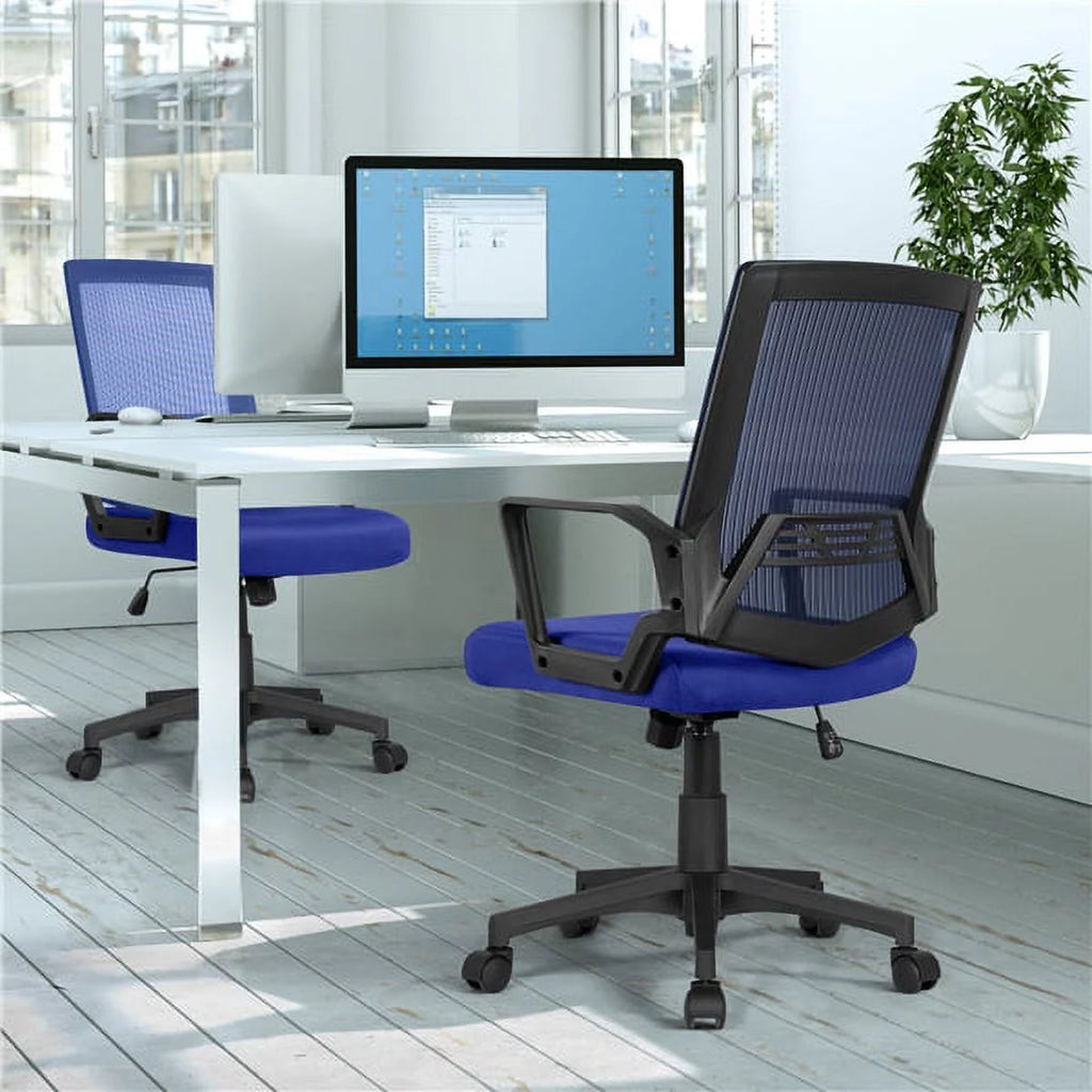 Blue Mesh Ergonomic Office Chair U20370