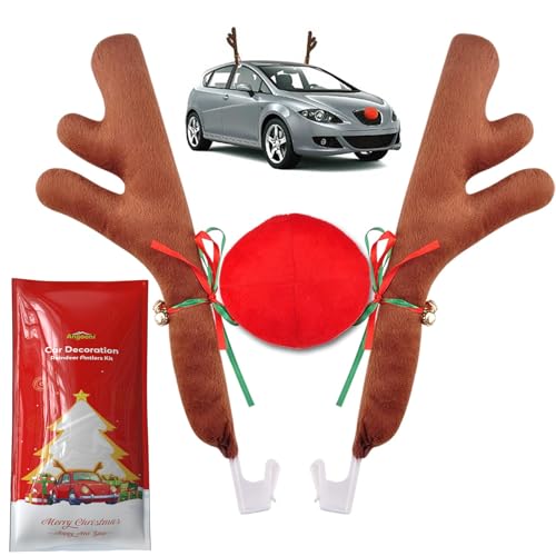 Car Reindeer Antler Kit with Tail Nose H26188