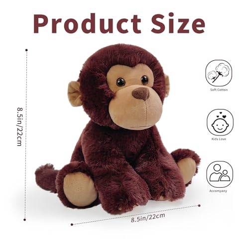 Soft Huggable Deer Plush Toy 8.5 Inch P740