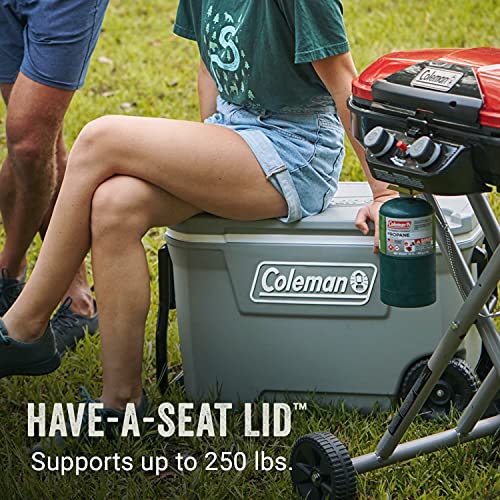 Insulated Rolling Cooler with Wheels, 100-Quart T6623