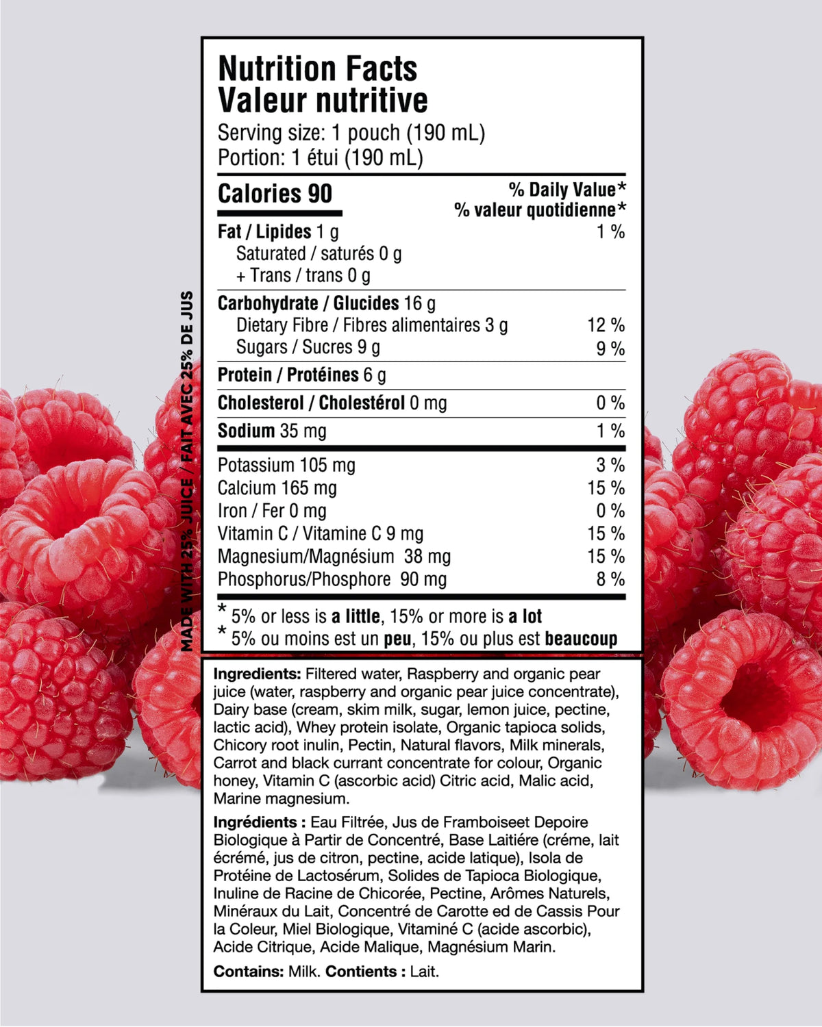 Raspberry 12 Pack 6.5oz X14139