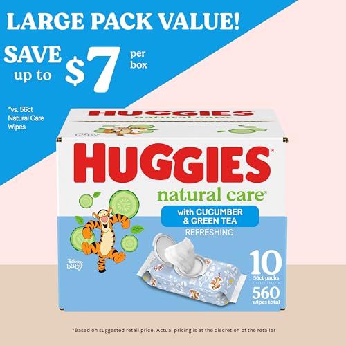 Scented Hypoallergenic Baby Wipes 560 Wipes Y109844