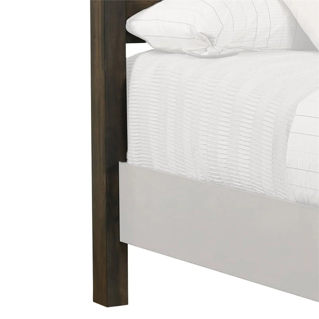 Brown Wooden Headboard I6803