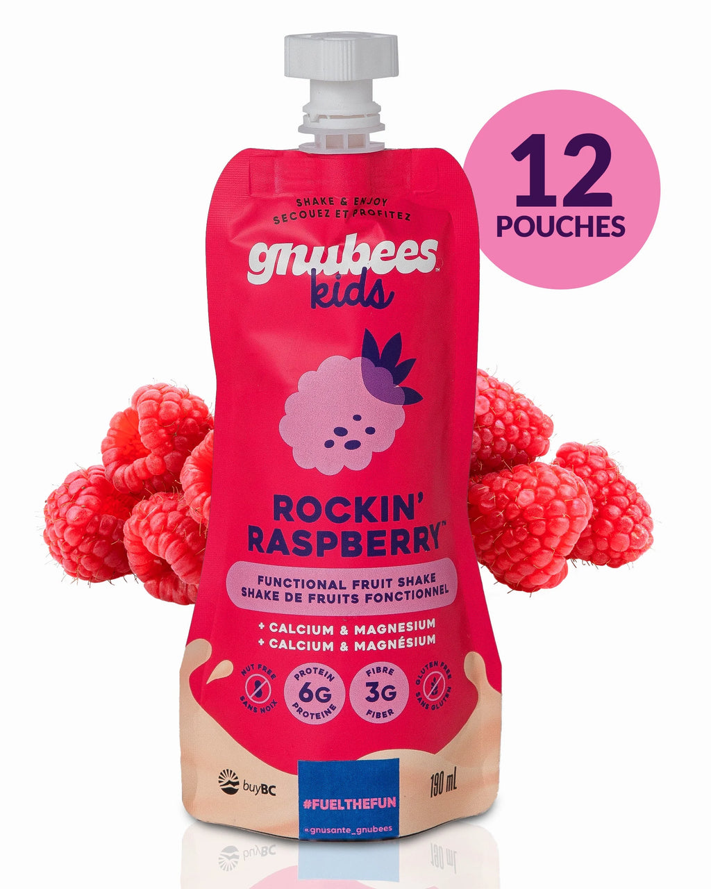 Raspberry 12 Pack 6.5oz X14139