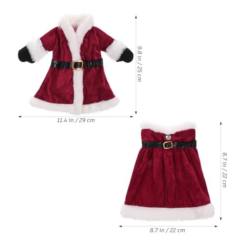 2pcs Christmas Wine Bottle Covers X177