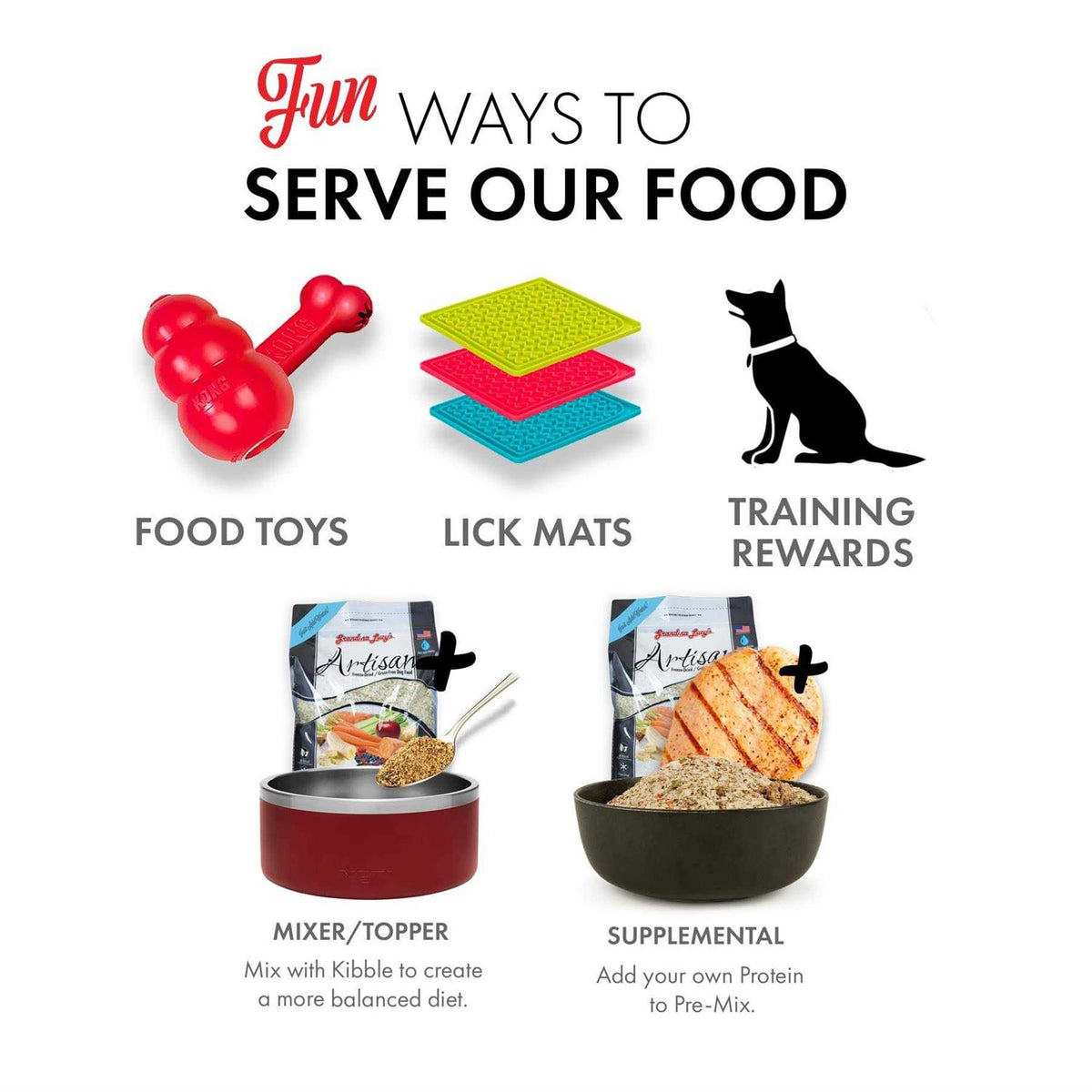 Grain-Free Freeze-Dried Dog Food I2865