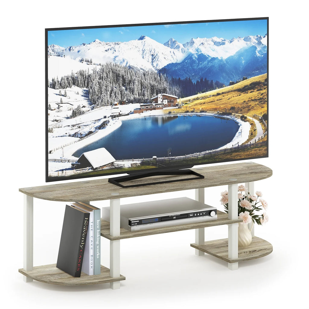 Sonoma Oak/White TV Entertainment Center D7835