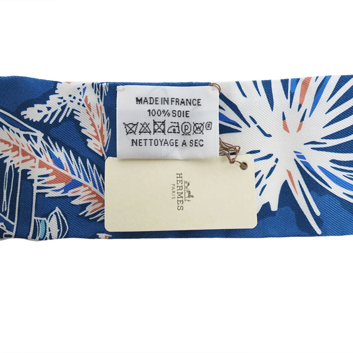 Blue Silk Scarf K32620