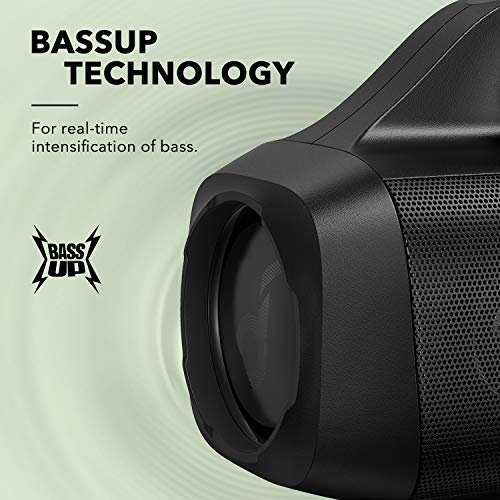 Waterproof Bluetooth Speaker with Titanium Drivers, IPX7, 24H Playtime Q967101