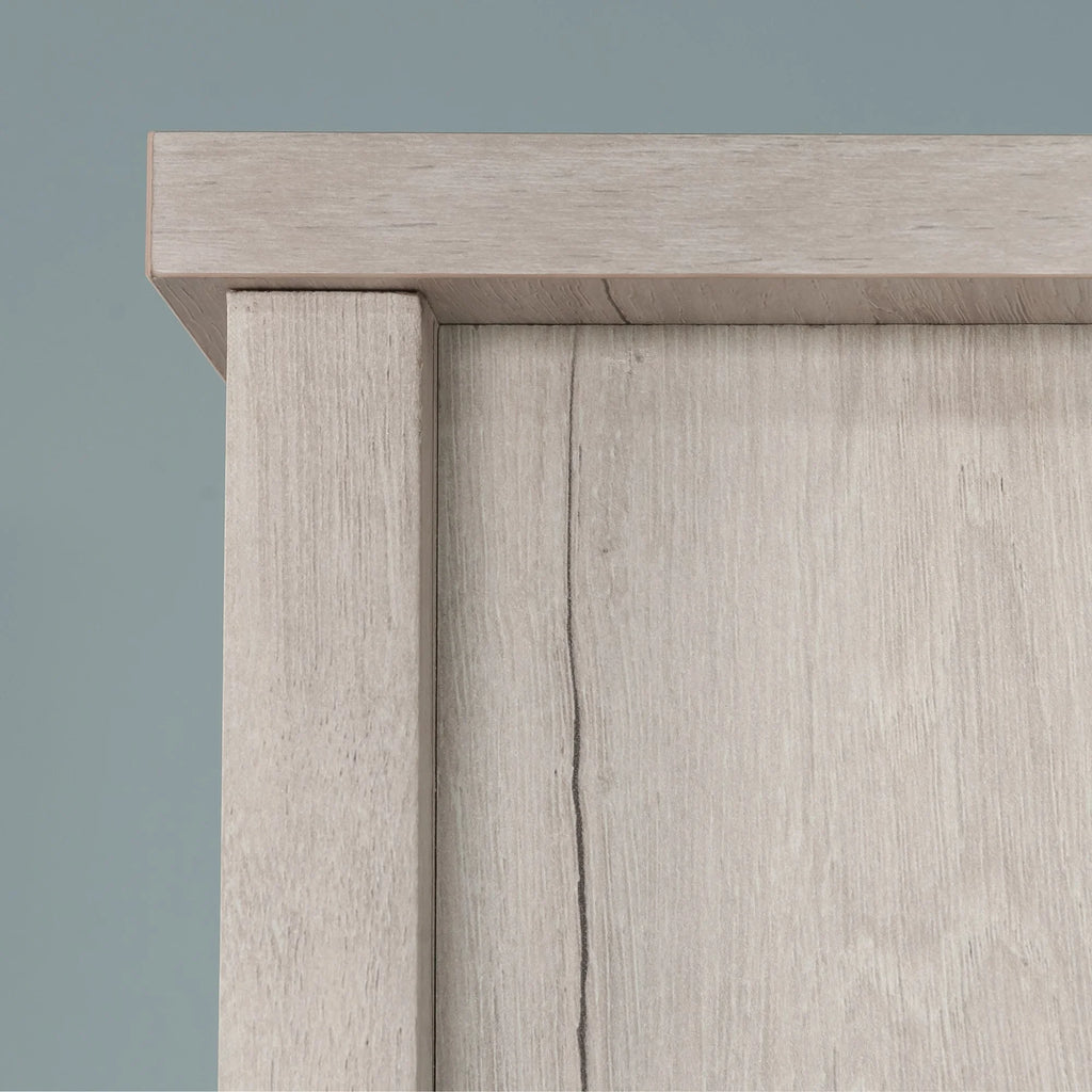 Engineered Wood Bookcase with Doors L67025