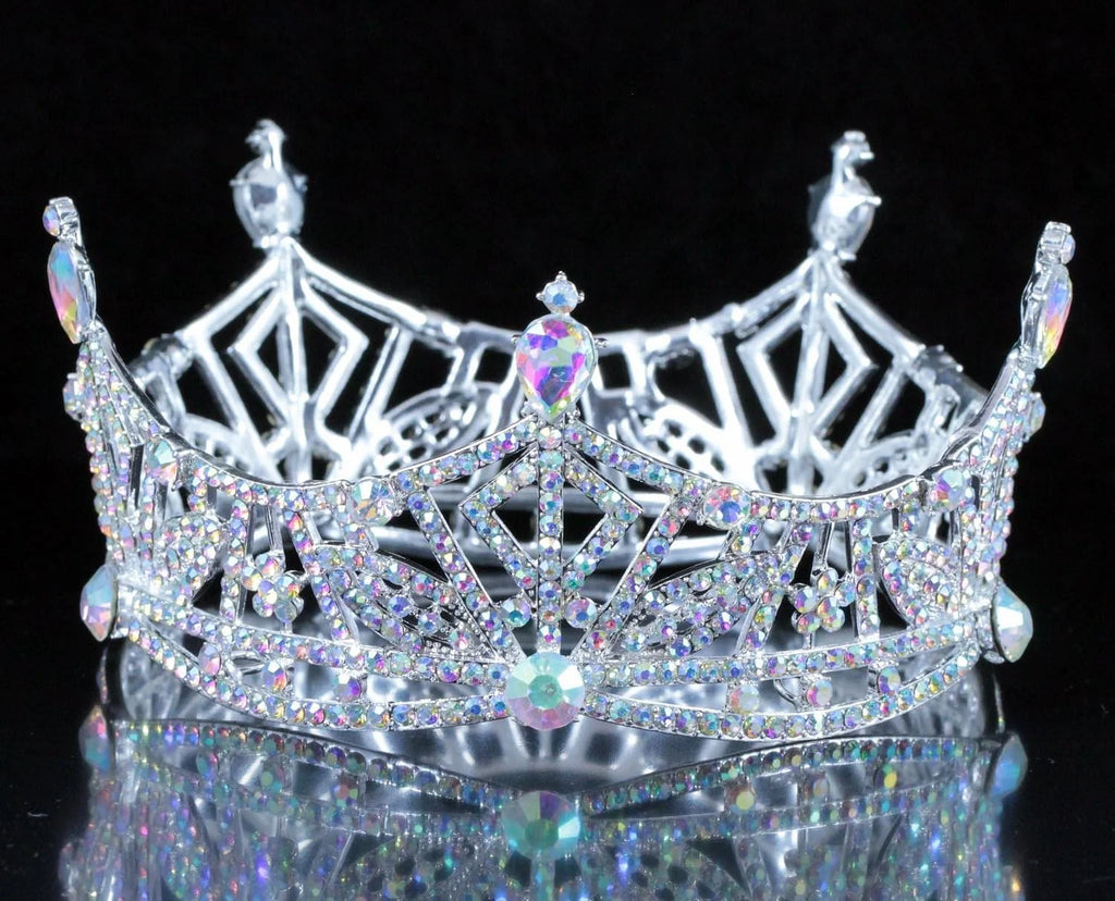 Austrian Rhinestone Crystal Hair Tiara B44914