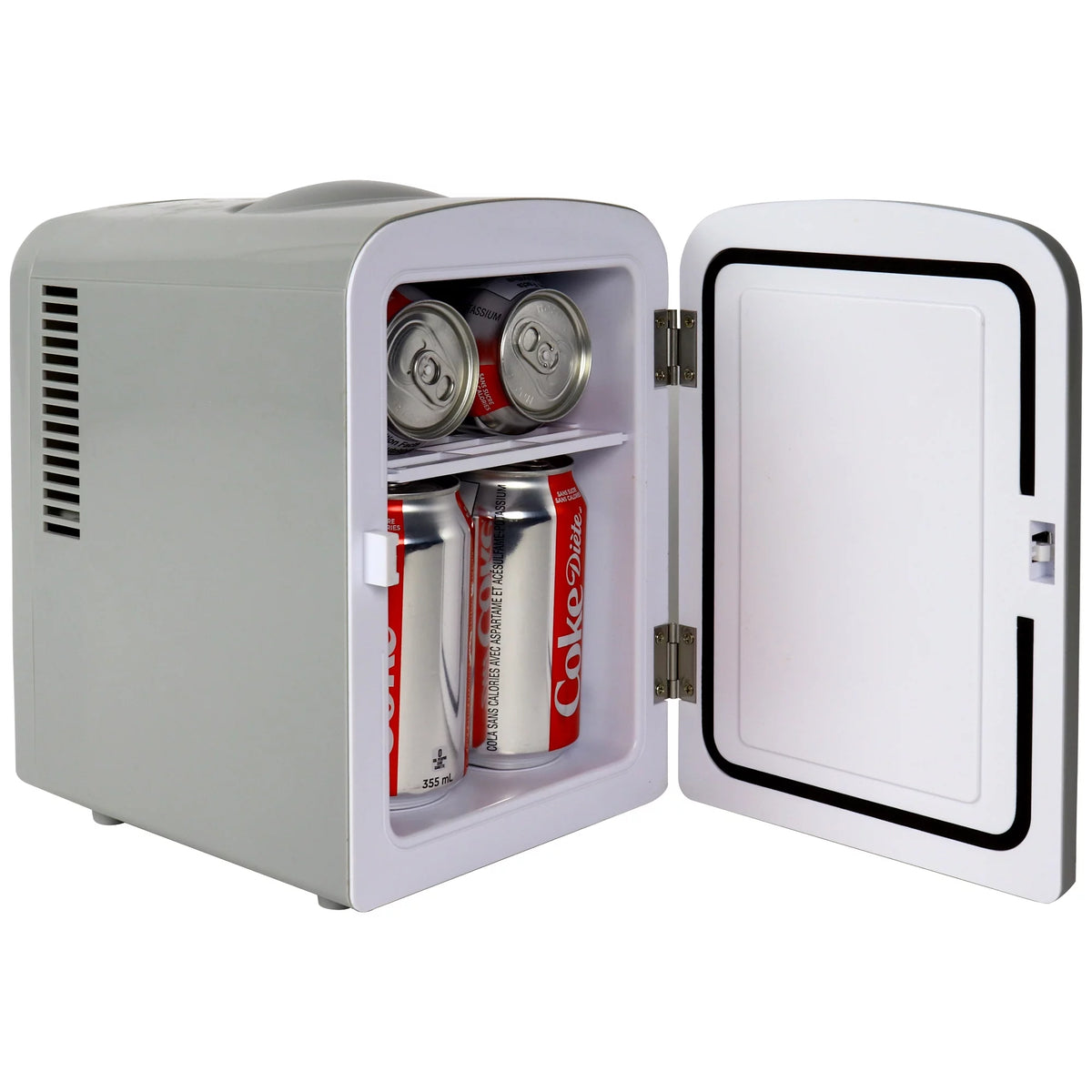6 Can 4L Mini Electric Cooler Warmer Gray L30582
