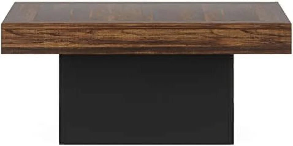 Square LED Engineered Wood Coffee Table V57197