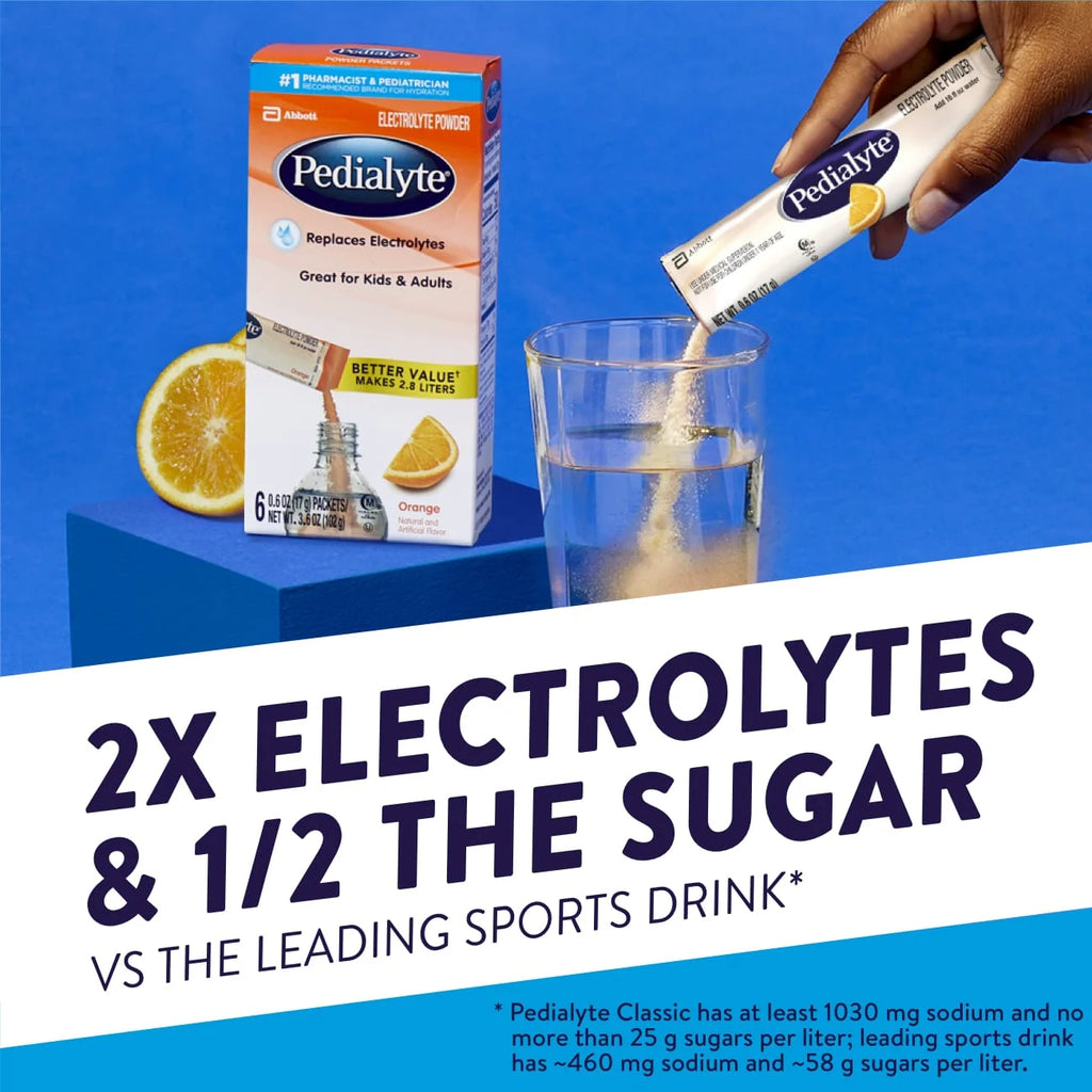 Orange Electrolyte Powder Packets X848817