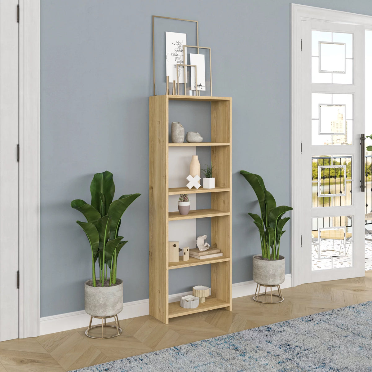 Oak Bookcase V62776