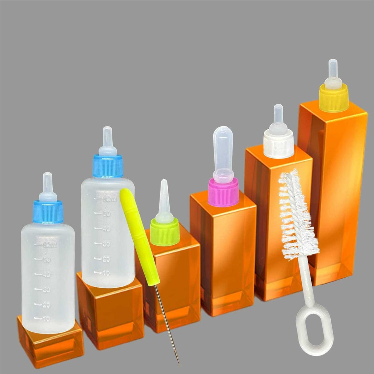 Squeeze Liquid Bottle Replaceable Silicone Teat U706242