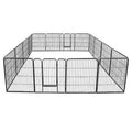 32 inch 16 Panel Foldable Metal Pet Playpen A9107
