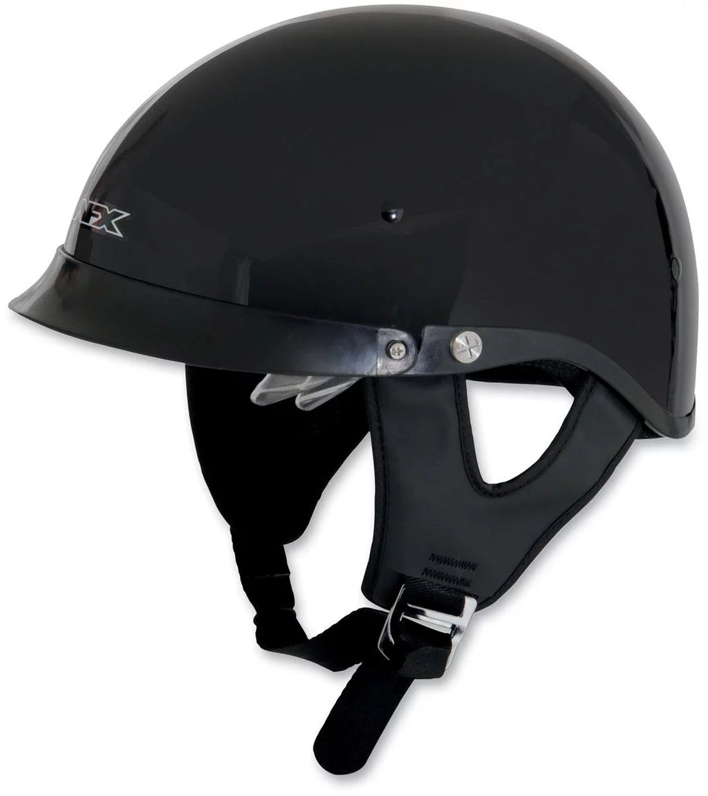 Black Solid Helmet S956