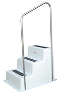 Aluminum Double Dock Step Handrail Attachment F5453