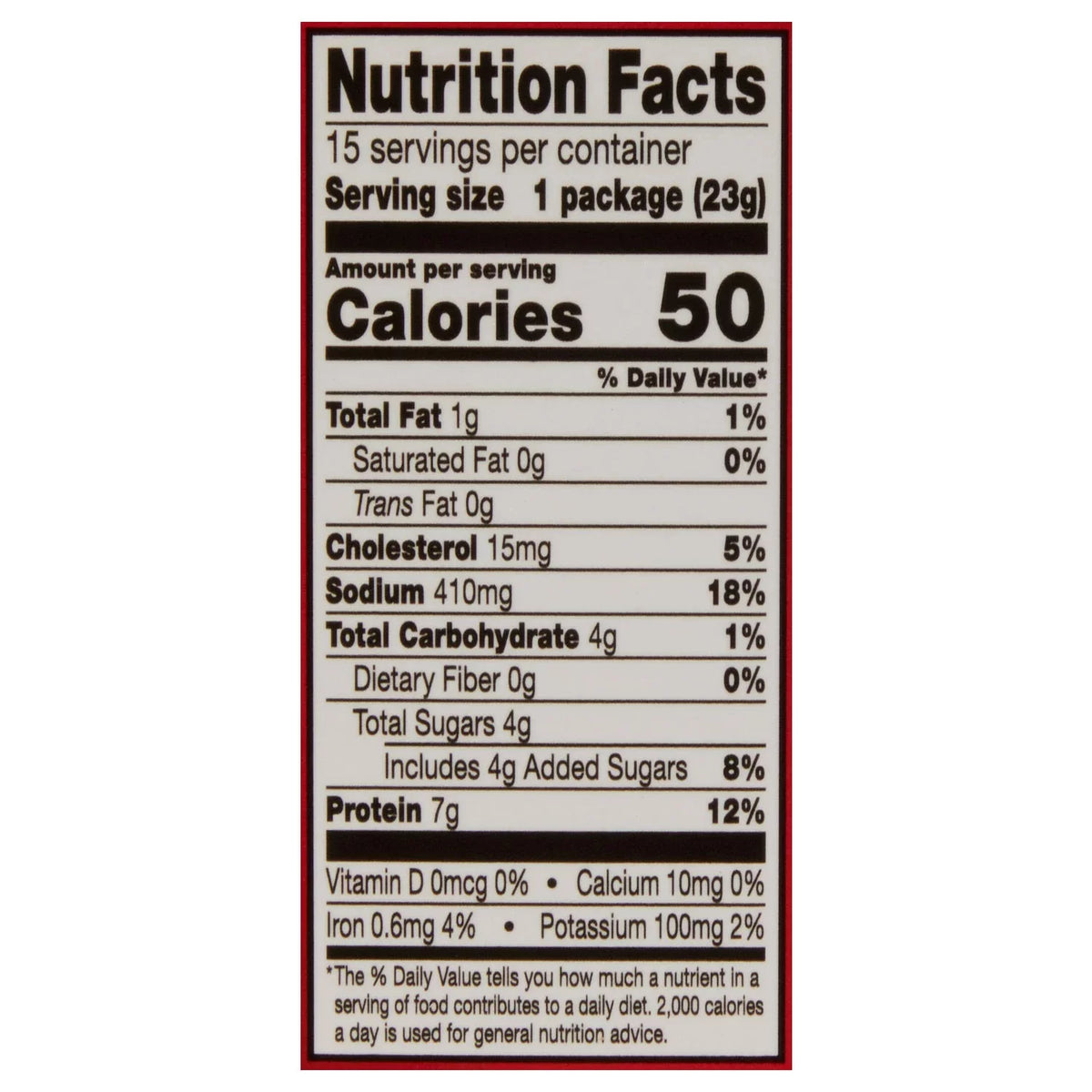 Teriyaki Beef Steak 0.8 Ounce 15 Count L1435