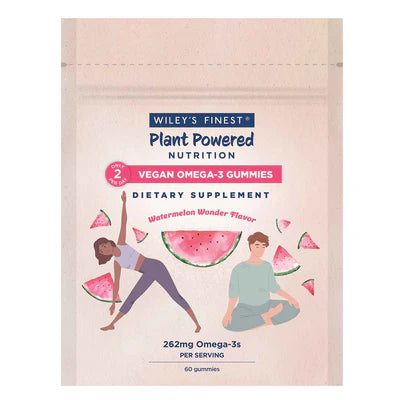 Watermelon Flavor Vegan Omega 3 Adult Gummies 60 chews G221