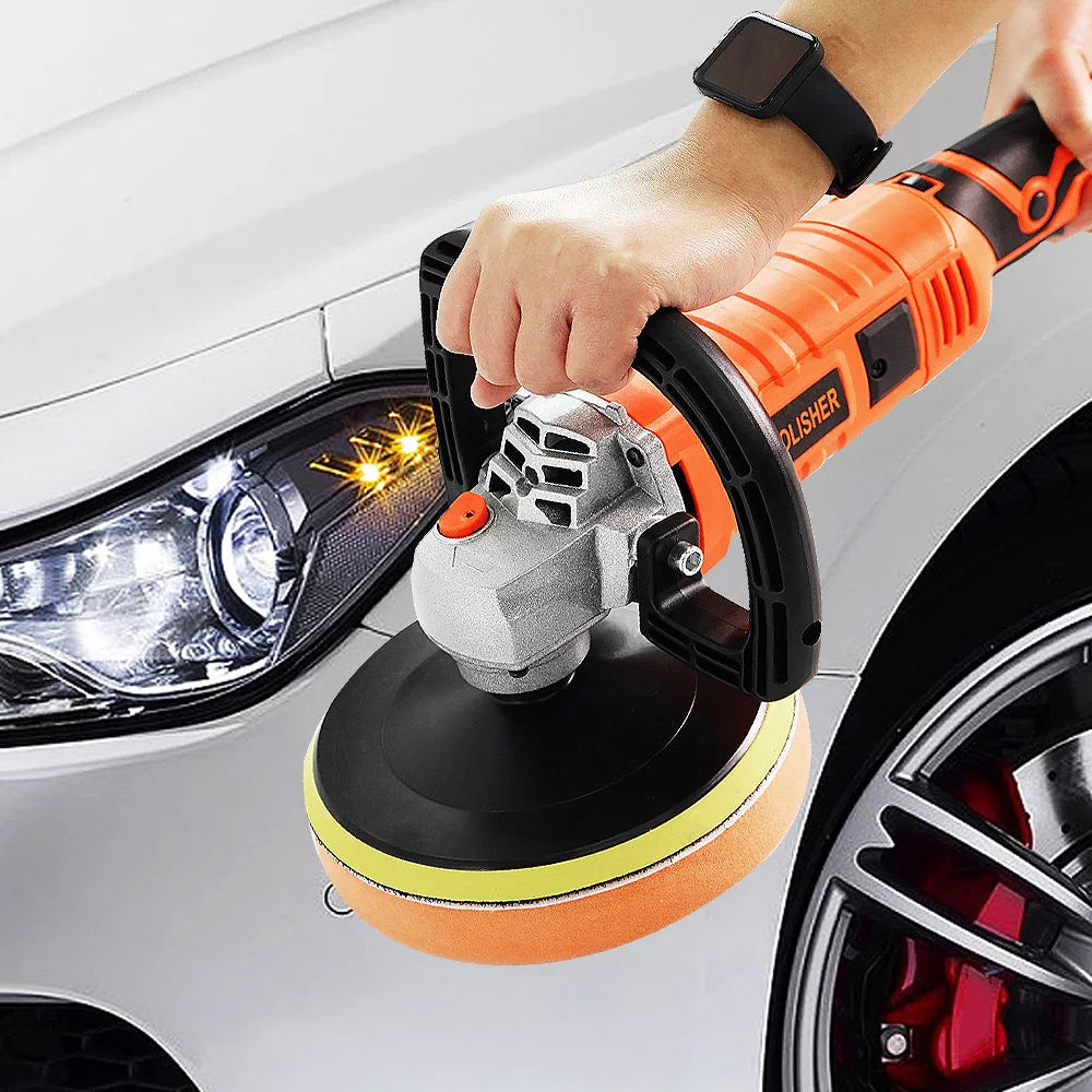 1580W Variable Speed Dual Action Random Orbital Buffer Polisher D8363