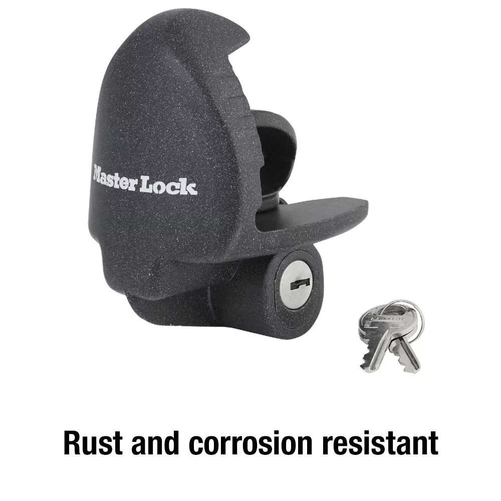 Black Universal Trailer Hitch Lock C75352
