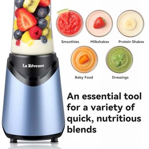 Personal Size 300 Watts Blender with 18 oz BPA-free Portable Bottle R5132