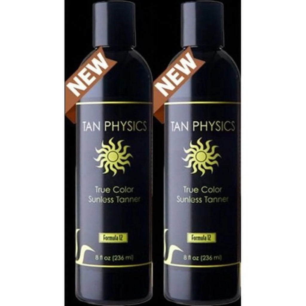 Tan Physics True Color (2 pack) w/ 5 FREE pairs of application gloves, Sunless Tanner Z376