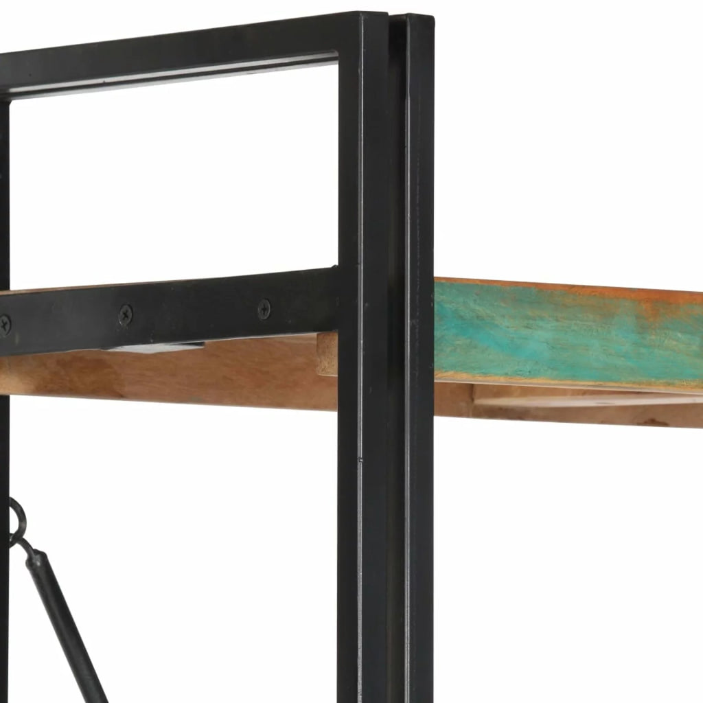 5-Tier Solid Reclaimed Wood Bookcase O91360