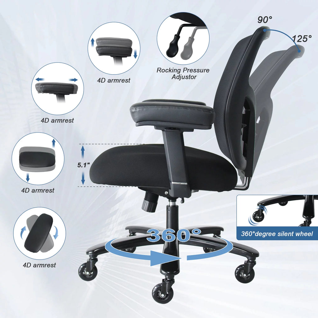 Heavy Duty Mesh Executive Chair C190