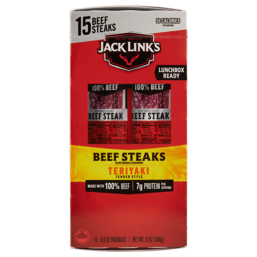Teriyaki Beef Steak 0.8 Ounce 15 Count L1435