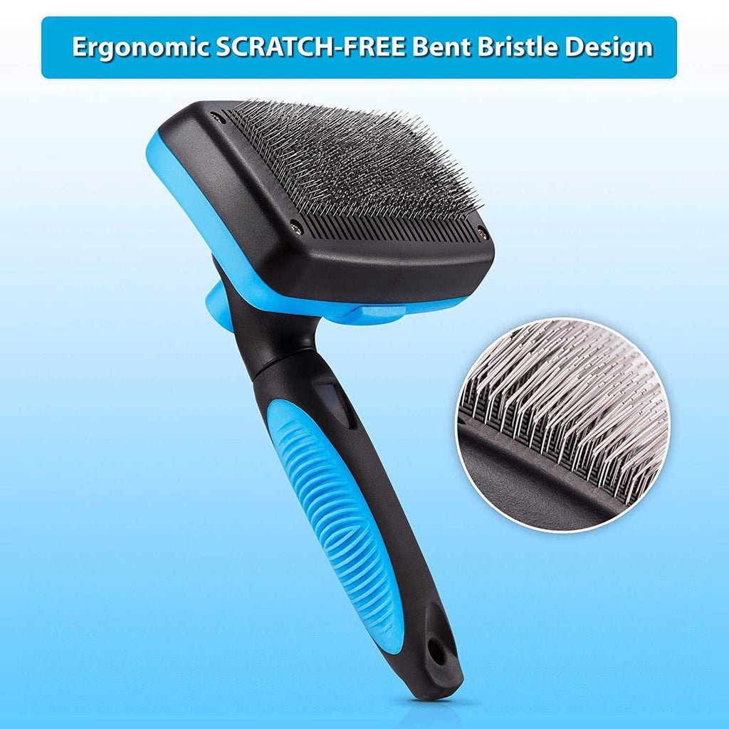 Self Cleaning Dog Slicker Brush B8032